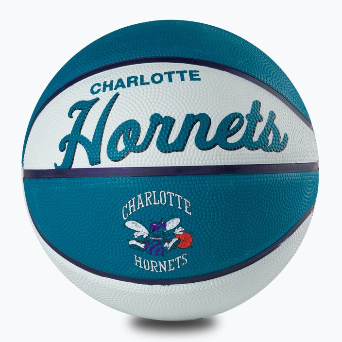 Wilson NBA Team Retro Mini Charlotte Hornets marine basketbal WTB3200XBCHA veľkosť 3