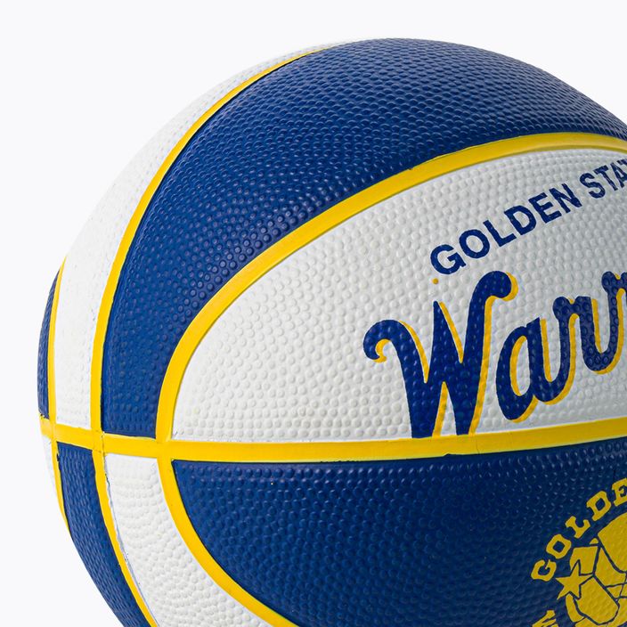Wilson NBA Team Retro Mini Golden State Warriors basketball navy blue WTB3200XBGOL veľkosť 3 3
