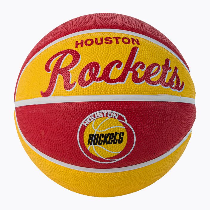 Wilson NBA Team Retro Mini Houston Rockets basketbal červený WTB3200XBHOU veľkosť 3