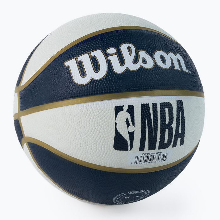 Wilson NBA Team Retro Mini New Orleans Pelicans basketball navy blue WTB3200XBBNO veľkosť 3 2