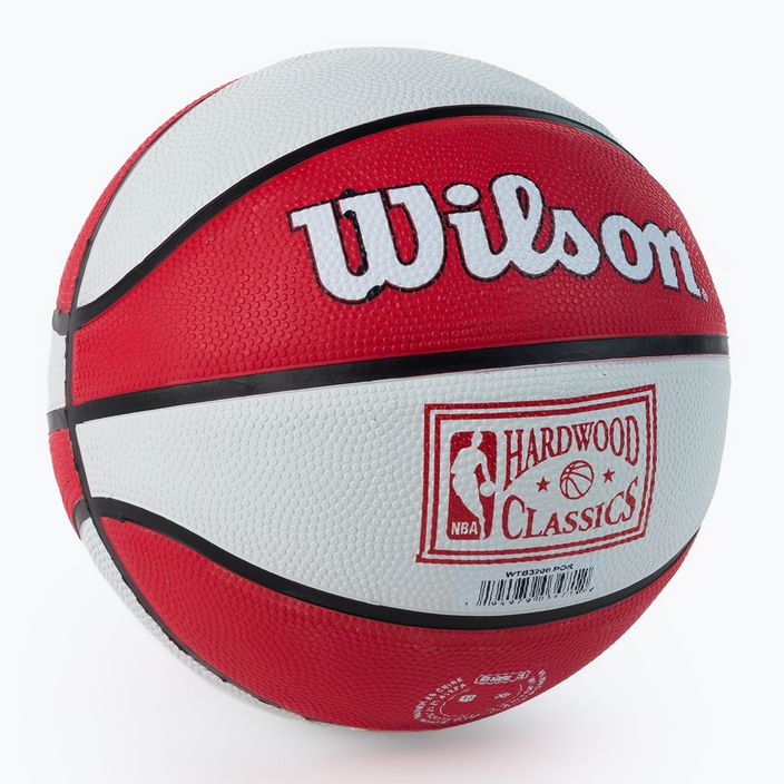 Wilson NBA Team Retro Mini Portland Trail Blazers basketbal červená WTB3200XBPOR veľkosť 3 2