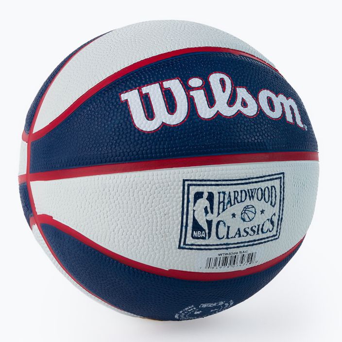 Wilson NBA Team Retro Mini Sacramento Kings basketball navy blue WTB3200XBSAC veľkosť 3 2