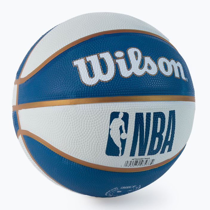 Wilson NBA Team Retro Mini Washington Wizards basketbal modrý WTB3200XBWAS veľkosť 3
