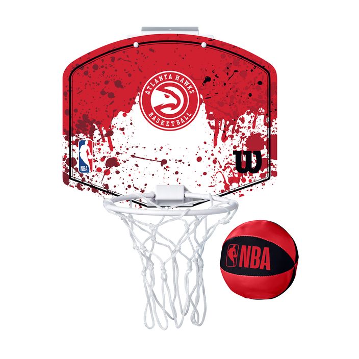 Basketbalová súprava Wilson NBA Team Mini Hoop Atlanta Hawks 2