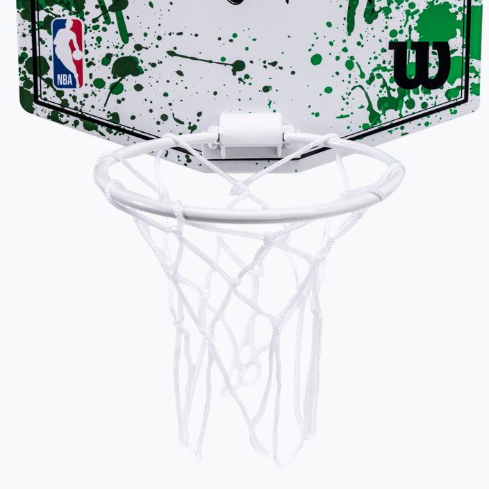 Wilson NBA Boston Celtics Mini Hoop basketbalová doska zelená WTBA1302BOS 2