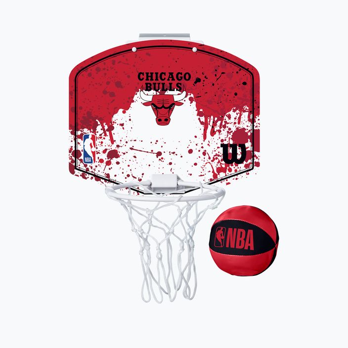 Wilson NBA Chicago Bulls Mini Hoop basketbalová doska červená WTBA1302CHI 3