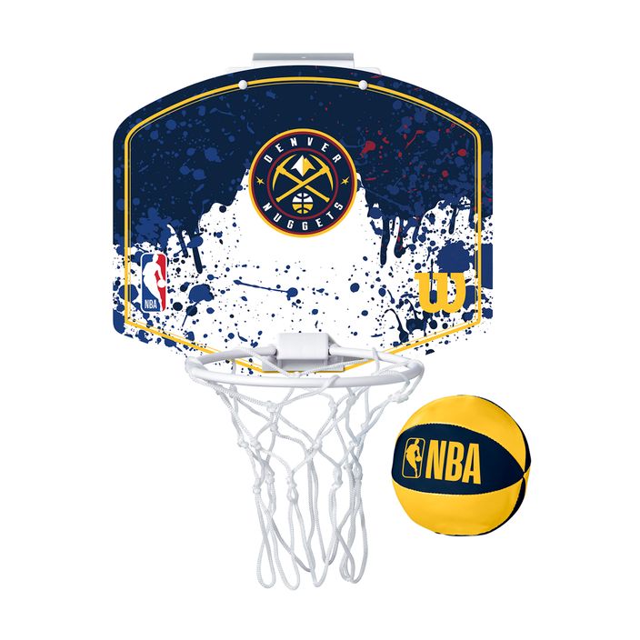Basketbalová súprava Wilson NBA Team Mini Hoop Denver Nuggets 2