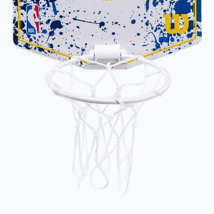 Wilson NBA Golden State Warriors Mini Hoop basketbalová doska modrá WTBA1302GOL 2