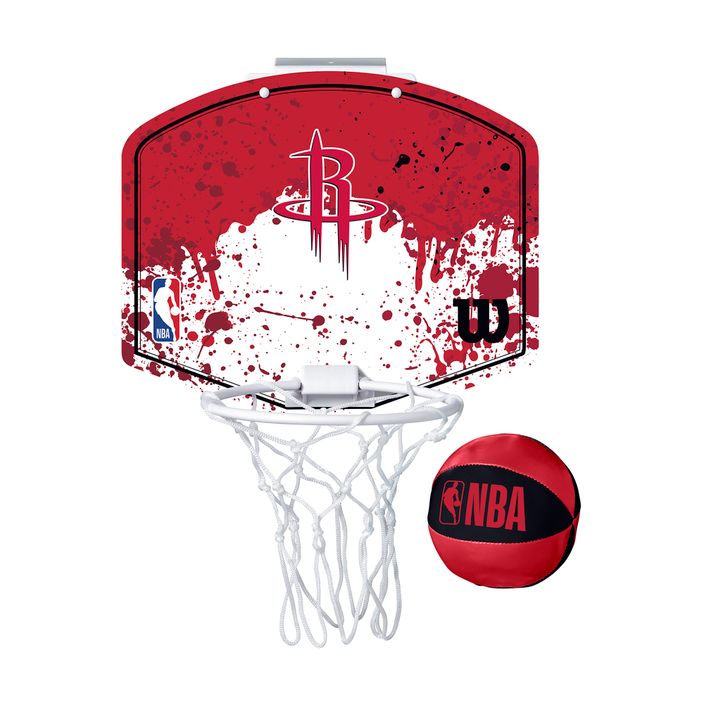 Basketbalová súprava Wilson NBA Team Mini Hoop Houston Rockets 2