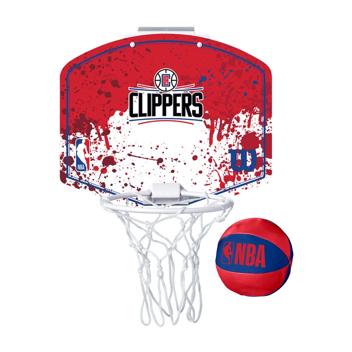 Basketbalová súprava Wilson NBA Team Mini Hoop Los Angeles Clippers 2