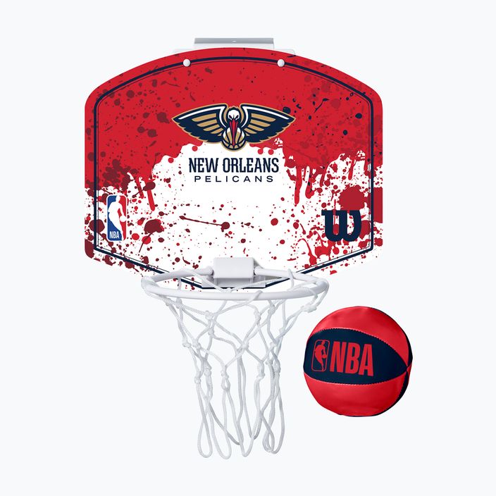 Basketbalová súprava Wilson NBA Team Mini Hoop New Orleans Pelicans