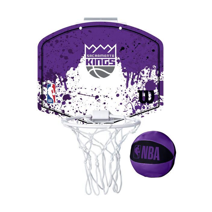Basketbalová súprava Wilson NBA Team Mini Hoop Sacramento Kings 2