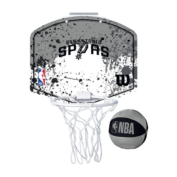 Basketbalová súprava Wilson NBA Team Mini Hoop San Antonio Spurs 2