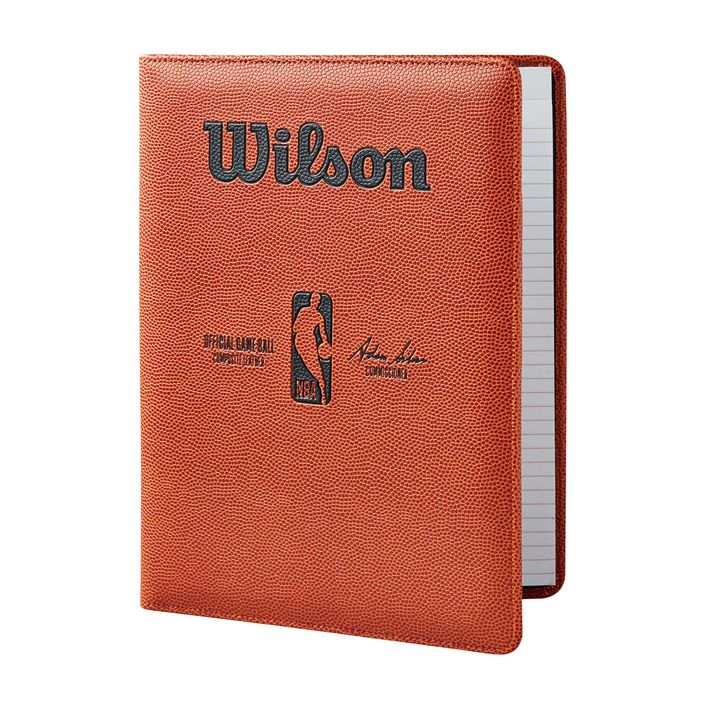 A4 Wilson NBA Padfolio hnedé 2