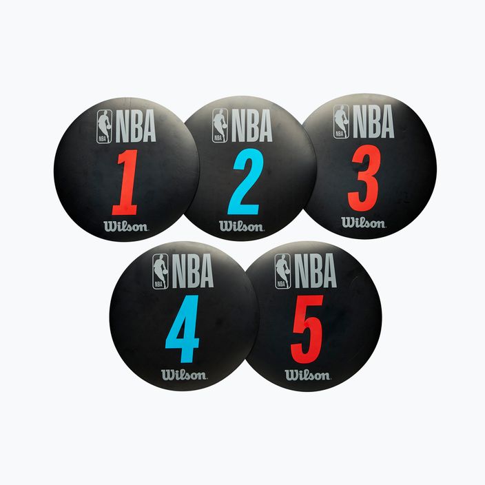 Wilson NBA Drv tréningové značky čierne WTBA9001NBA 3