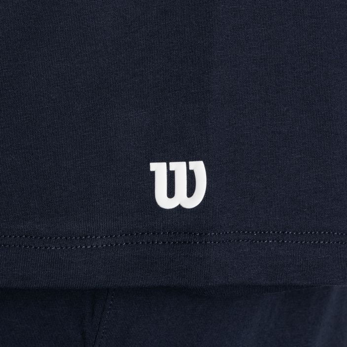 Pánske tenisové tričko Wilson Team Graphic classic navy 3