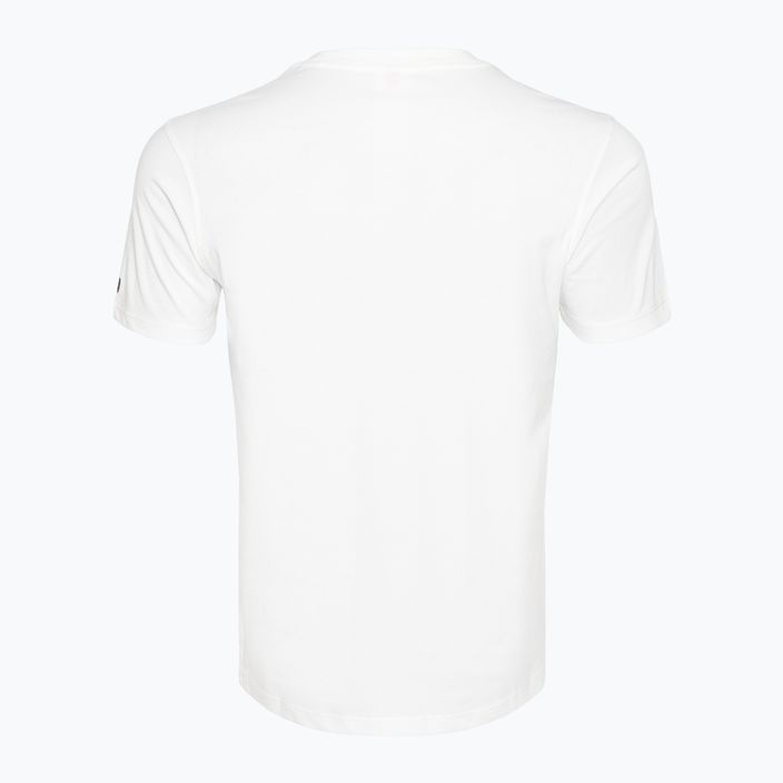 Pánske svetlé biele tenisové tričko Wilson Team Graphic 2
