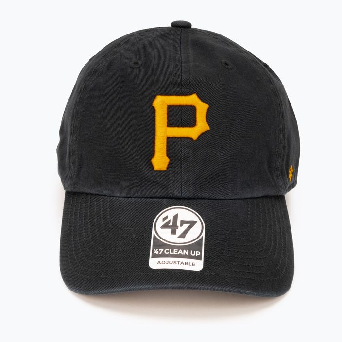 47 Značka MLB Pittsburgh Pirates CLEAN UP baseballová čiapka čierna 4