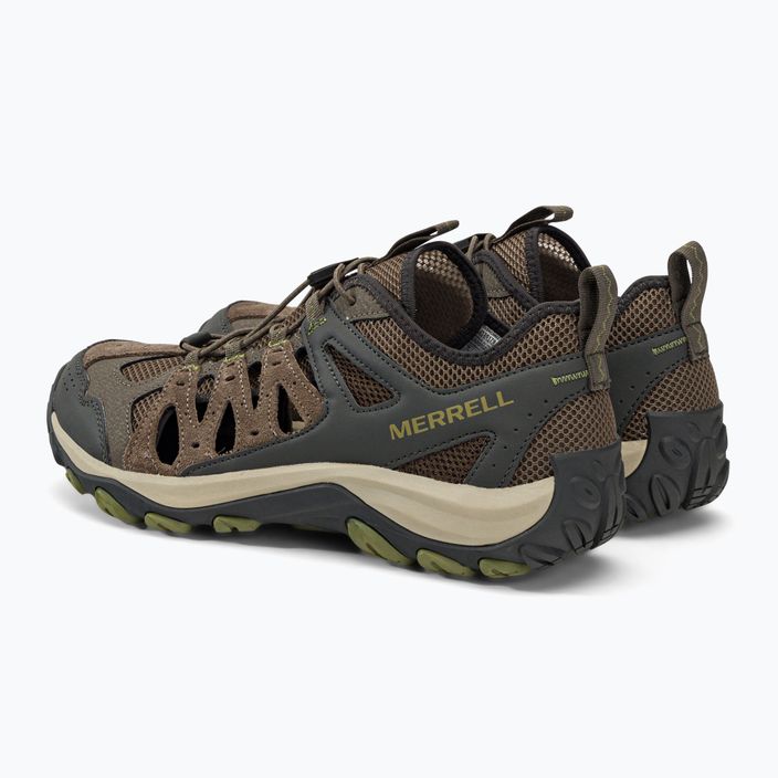 Merrell Accentor 3 Sieve hnedé pánske trekové sandále J135179 3