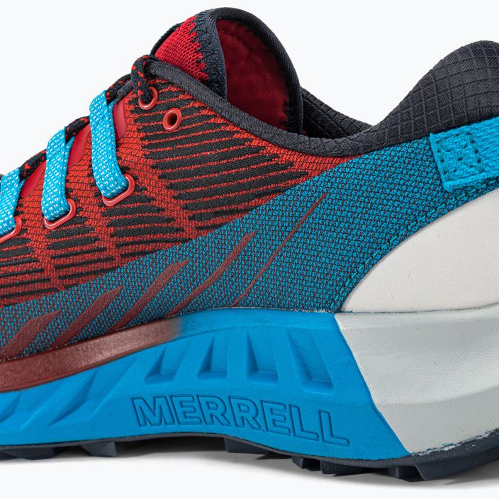 Pánske bežecké topánky Merrell Agility Peak 4 red-blue J067463 10