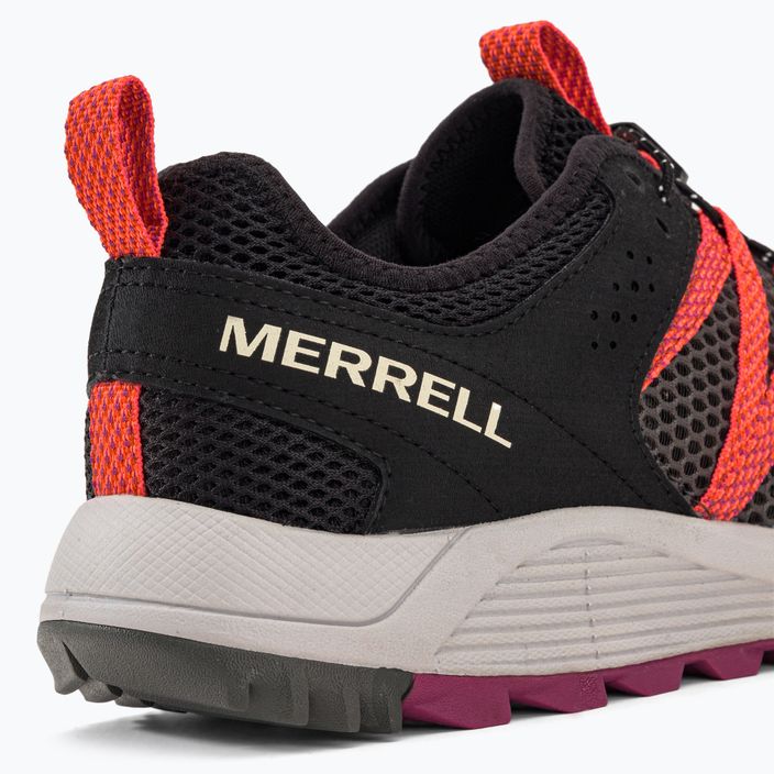 Merrell Wildwood Aerosport dámske turistické topánky black-pink J067730 9