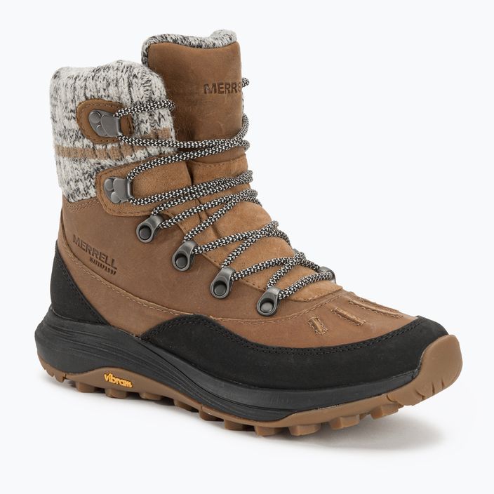 Dámske turistické topánky Merrell Siren 4 Thermo Mid Zip WP tobacco