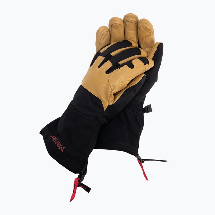 Trekingové rukavice Marmot Exum Guide black-brown 82870