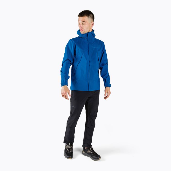 Marmot PreCip Eco Pro pánska bunda do dažďa modrá 145002059S 2