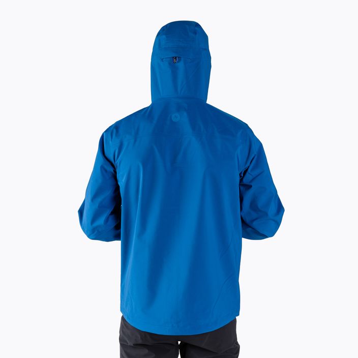 Marmot PreCip Eco Pro pánska bunda do dažďa modrá 145002059S 3