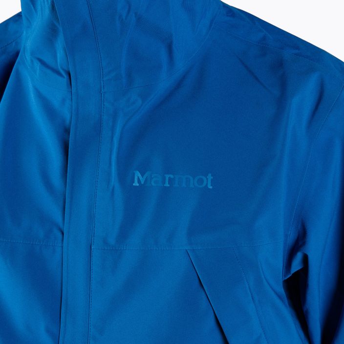 Marmot PreCip Eco Pro pánska bunda do dažďa modrá 145002059S 4
