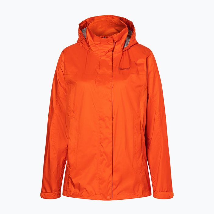 Marmot PreCip Eco dámska bunda do dažďa oranžová 467005972