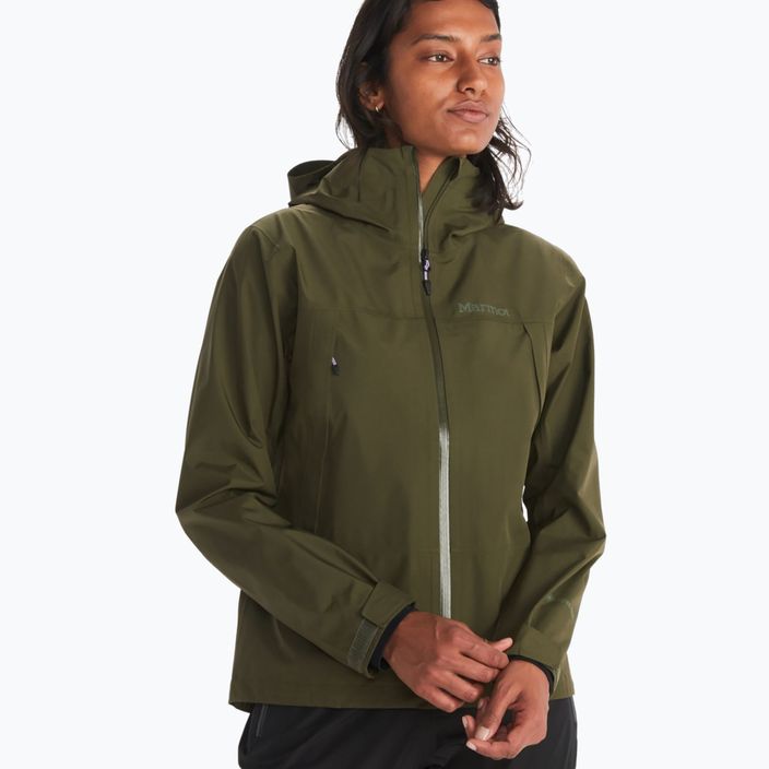 Marmot Minimalist Pro Gore Tex dámska bunda do dažďa zelená M12388 5