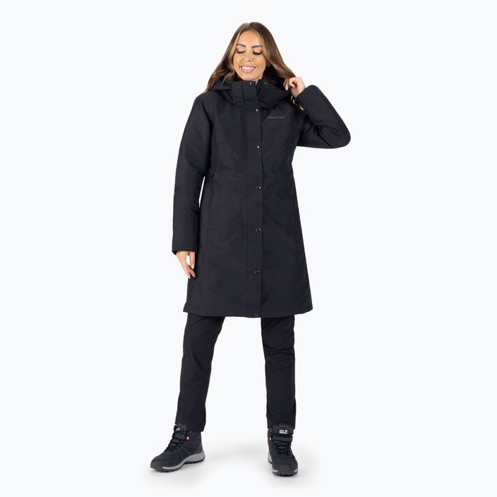 Dámsky kabát mackintosh Marmot Chelsea Coat black M13169 2