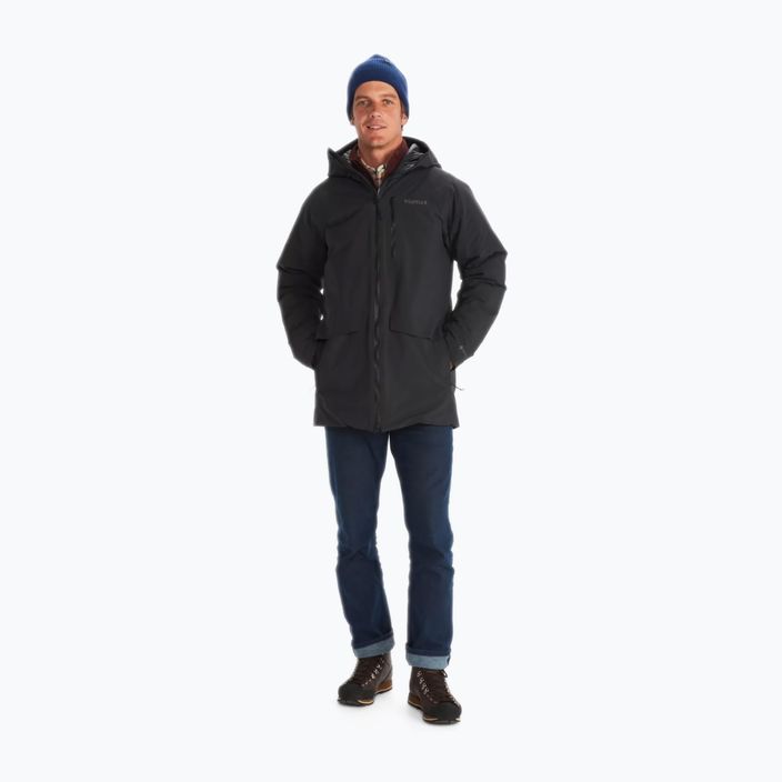 Marmot Oslo Gore Tex pánska bunda do dažďa čierna M13172 8