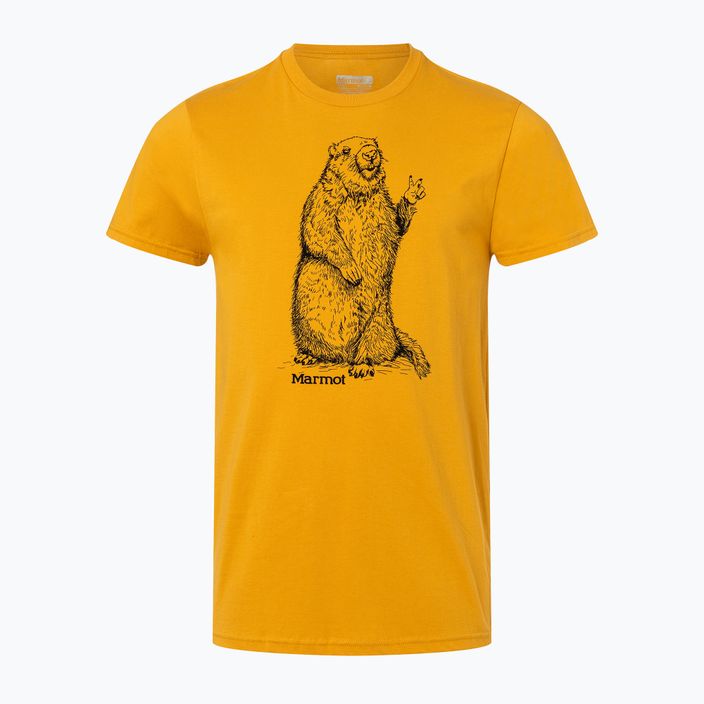 Marmot Peace pánske trekingové tričko žlté M13270