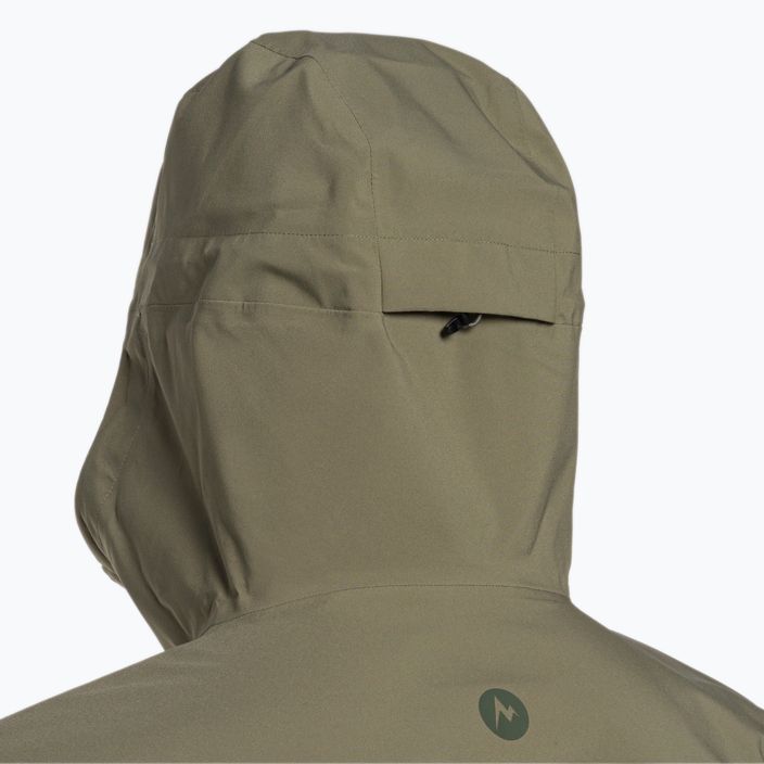 Marmot PreCip Eco Pro pánska bunda do dažďa zelená 14500-21543 4