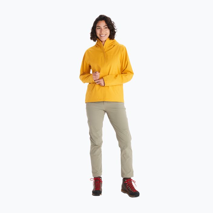 Marmot PreCip Eco dámska bunda do dažďa žltá M12389-9057 3
