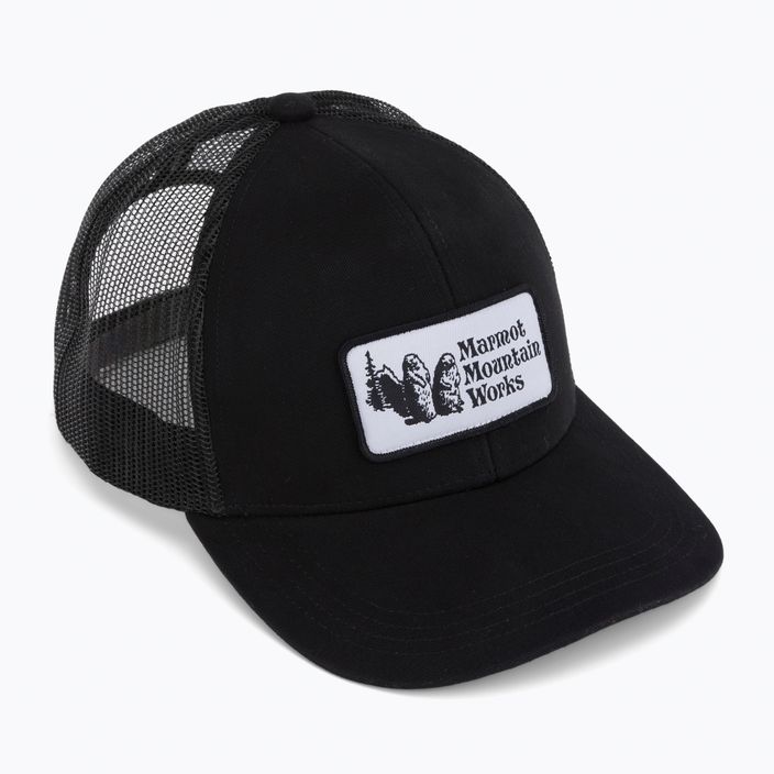Marmot Retro Trucker baseballová čiapka čierna M143131101