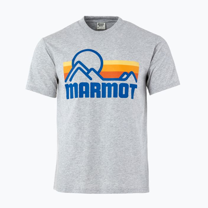 Pánske tričko Marmot Coastal light grey heather 3