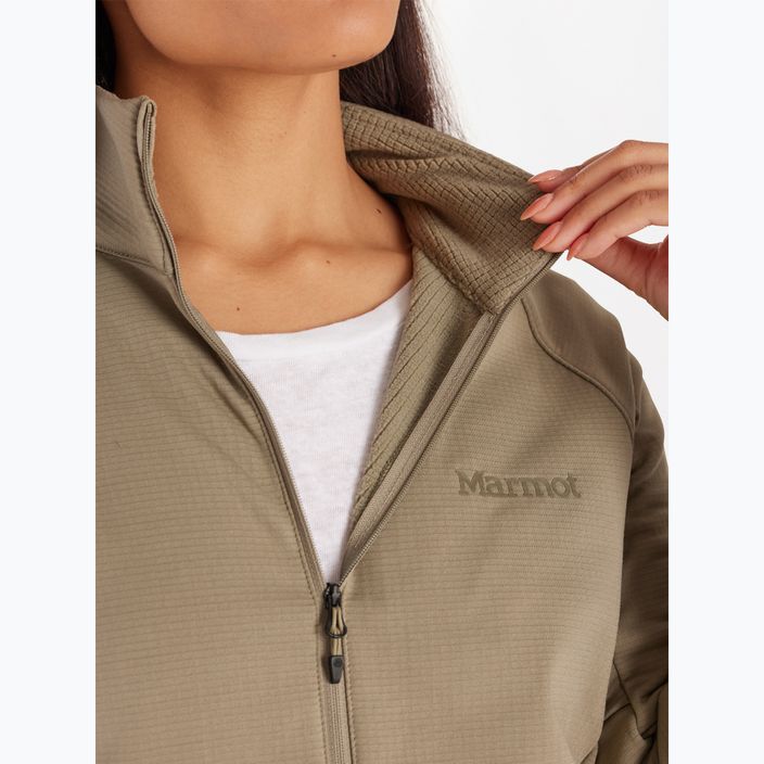 Dámska mikina polar Marmot Leconte Fleece vetiver 5