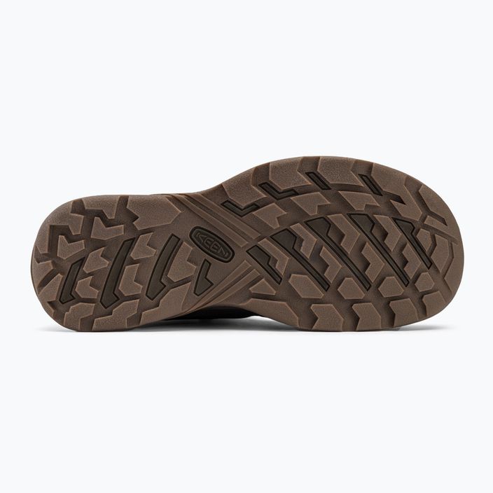 Pánske trekové topánky KEEN Circadia Mid Wp green-brown 1026766 5