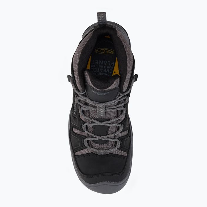 Pánske trekové topánky KEEN Circadia Mid Wp black-grey 1026768 6