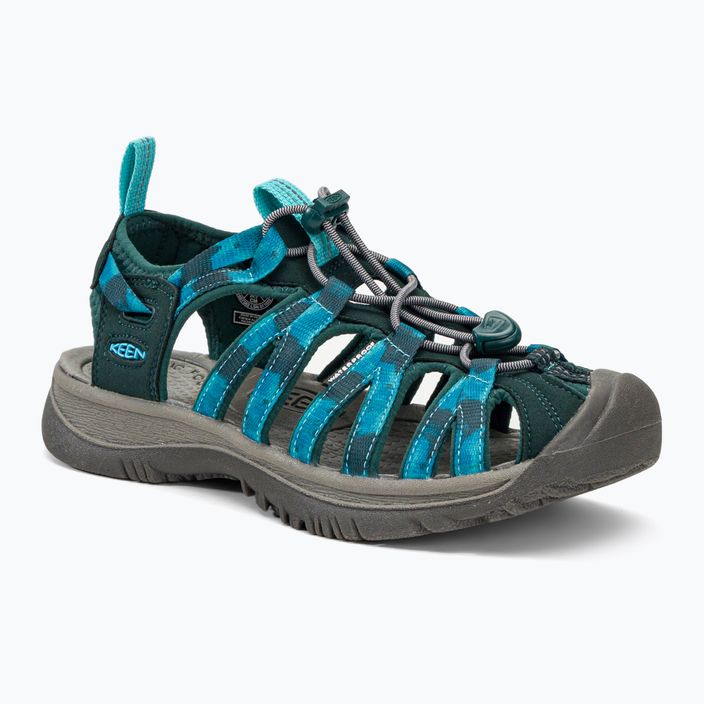 Dámske trekingové sandále Keen Whisper Sea Moss blue 127362