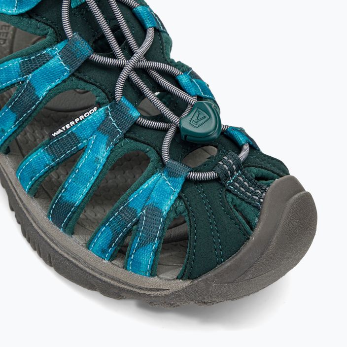Dámske trekingové sandále Keen Whisper Sea Moss blue 127362 7