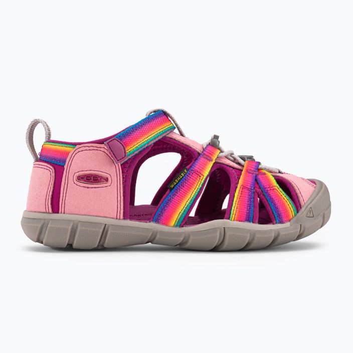 Detské trekingové sandále Keen Seacamp II CNX ružovej farby 127421 2