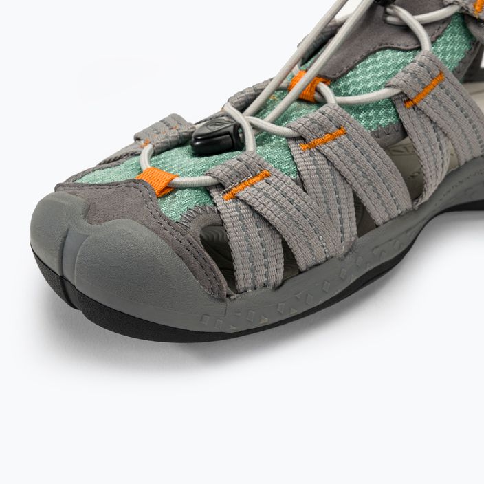 Dámske trekingové sandále KEEN Drift Creek H2 alloy/granite green 7