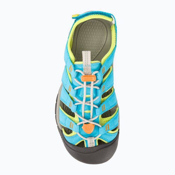 Juniorské sandále KEEN Newport Boundless blue atoll/daiquiri green 6