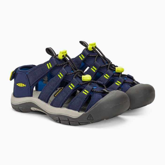 Juniorské sandále KEEN Newport Boundless navy academy/evening primrose 4