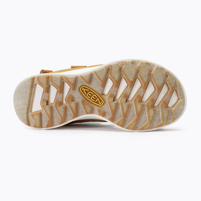 Dámske sandále KEEN Elle Sport Backstrap golden yellow/lichen 4