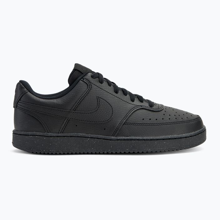 Pánska obuv Nike Court Vision Low Next Nature black / black / black 2